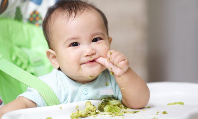 thực đơn cho trẻ 8 tháng tuổi biếng ăn