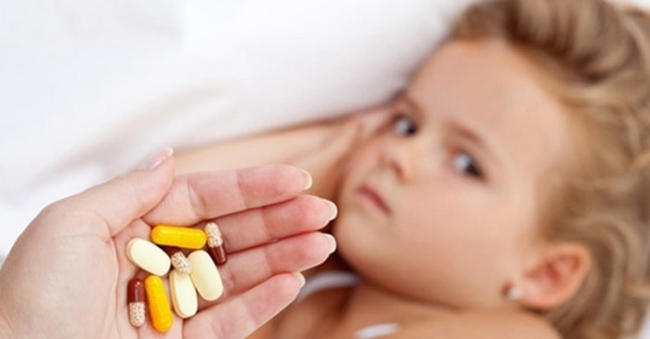 Thuốc hạ sốt cho trẻ nhiễm siêu vi